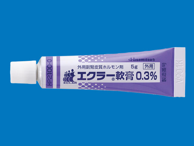 エクラー軟膏0.3％　5ｇ（鳥居薬品㈱販売品につきましても、本表の情報をご参照ください。） 内装