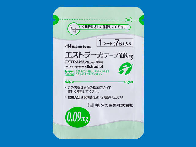 エストラーナテープ0.09mg 内装