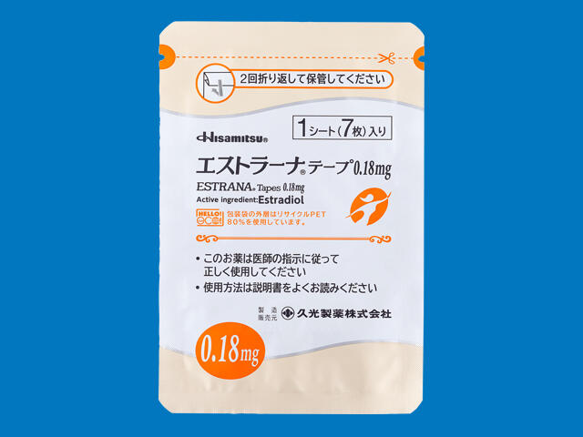 エストラーナテープ0.18mg 内装